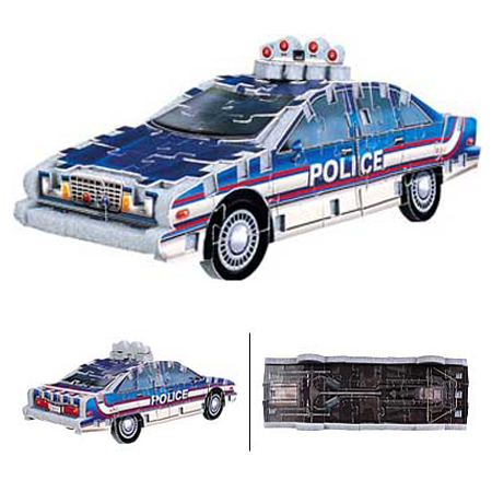 police car puzz3d puzzles
